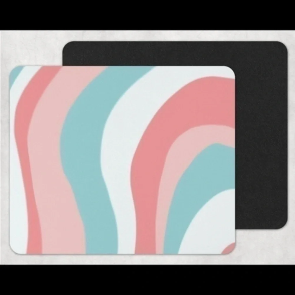 Groovy Waves Mouse Pad